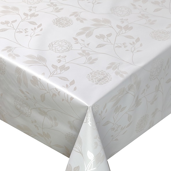 Клеенка на нетк.основе "Camelia" 344/9 Георгины бел. (1,40х20м)